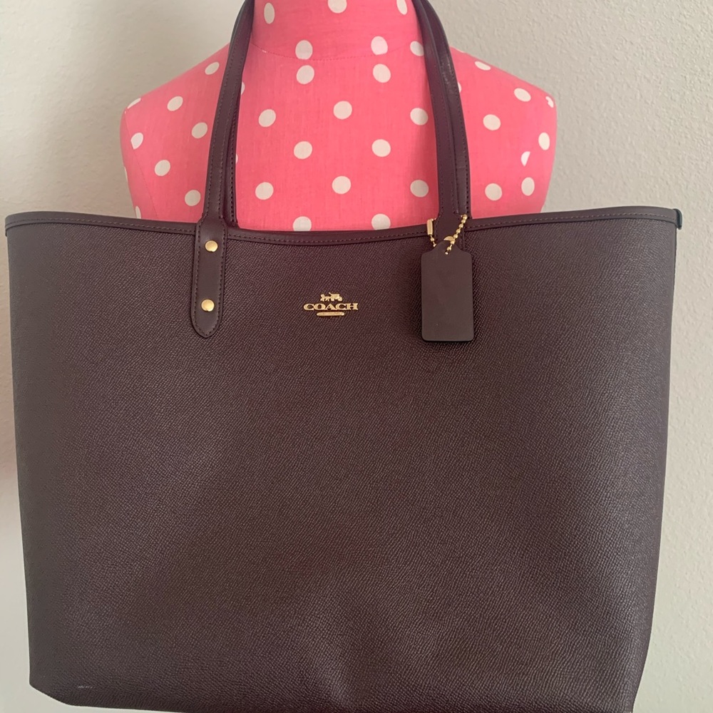New with Tags reversible Coach Tote Bag